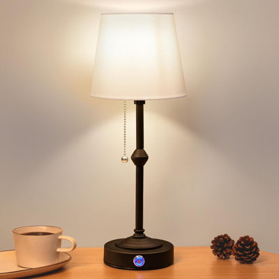 Rechargeable Cordless Table Lamp With 5200Mah Battery, 3-Level Touch Dimming, Portable LED Desk Light For Home Decor, Gift Ideas For Housewarming