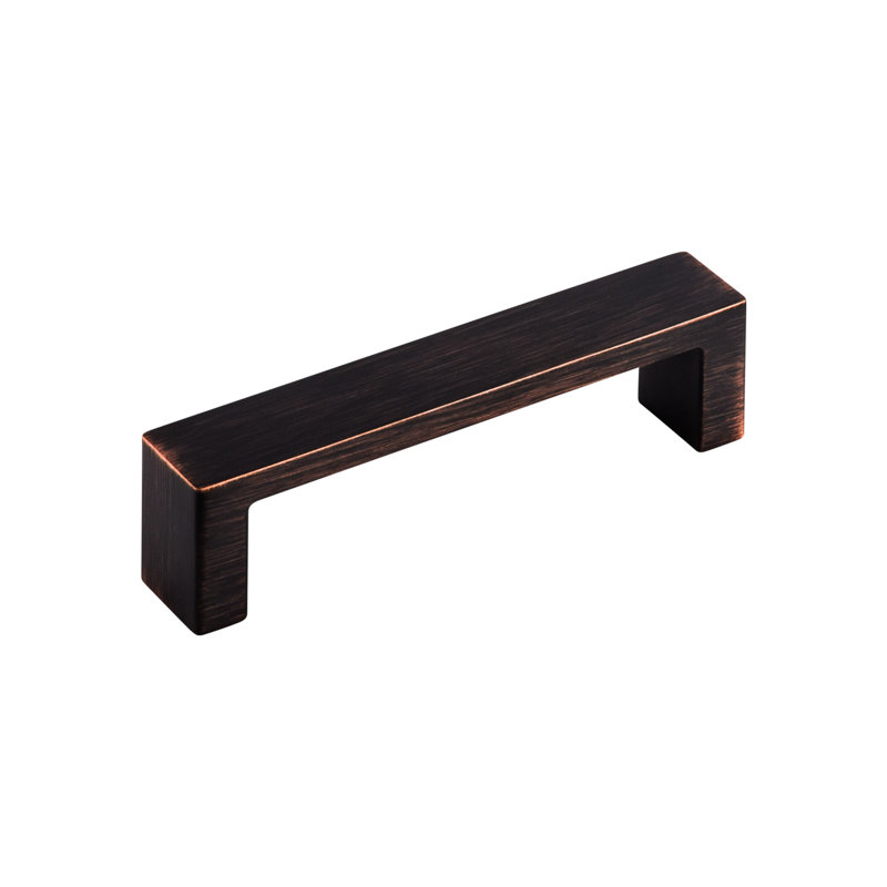 Modern Metro Bar Pull, Tuscan Bronze, 3 3/4" Center to Center