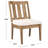 Samya 5-Piece Rectangular Solid Wood Patio Dining Set with Cushions -101303967