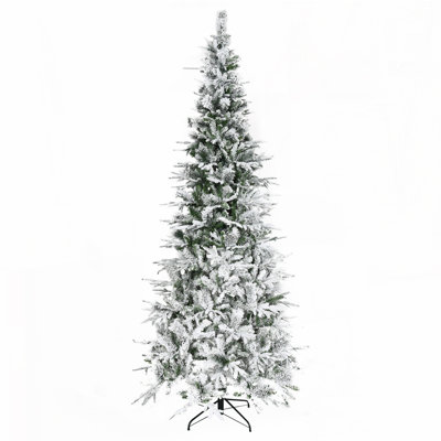 Snow Flocked Pine Artificial Christmas Tree