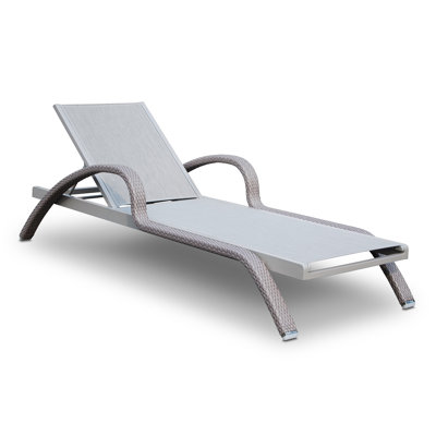 North Outdoor Chaise Lounge