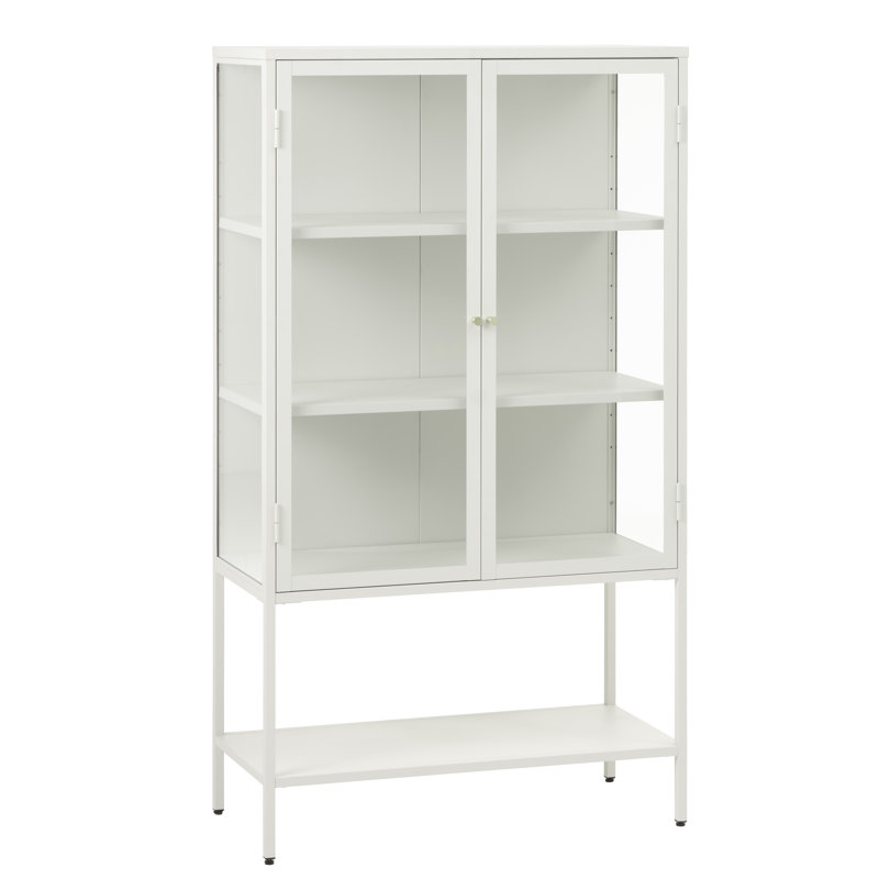 Damyah Display Cabinet, White