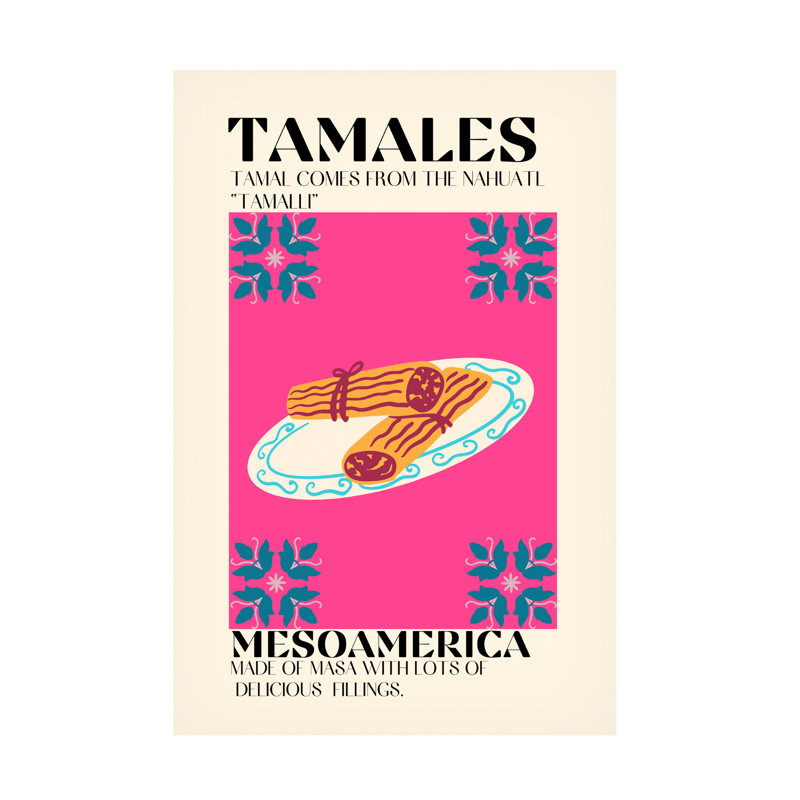 Art sur toile Gaec Studio Tamales, H 32 po x l 22 po x P 2 po