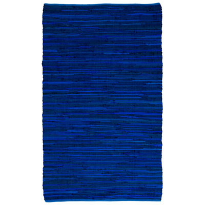 Burkhart Rug Hand Woven Cotton Striped Rug