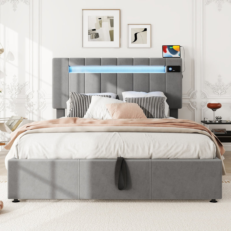 Chasitee Upholstered Ottoman Storage Bed