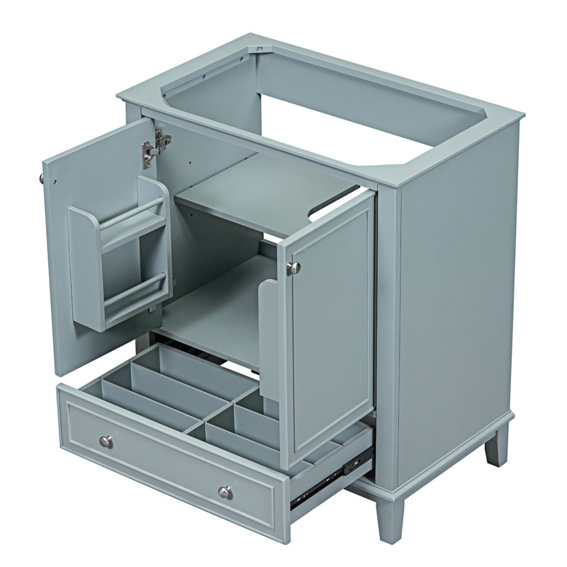 Base de meuble-lavabo simple 29,5 po seulement, Vert