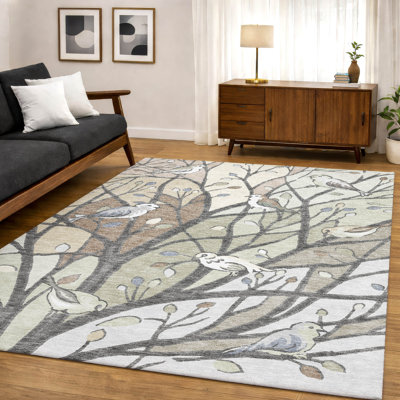 Tapis botanique de qualité supérieure lavable à la machine Mayfield AMF2336