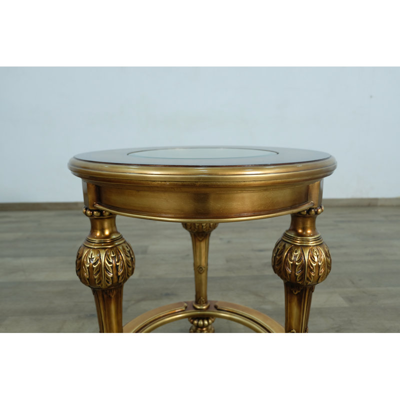 Glass End Table
