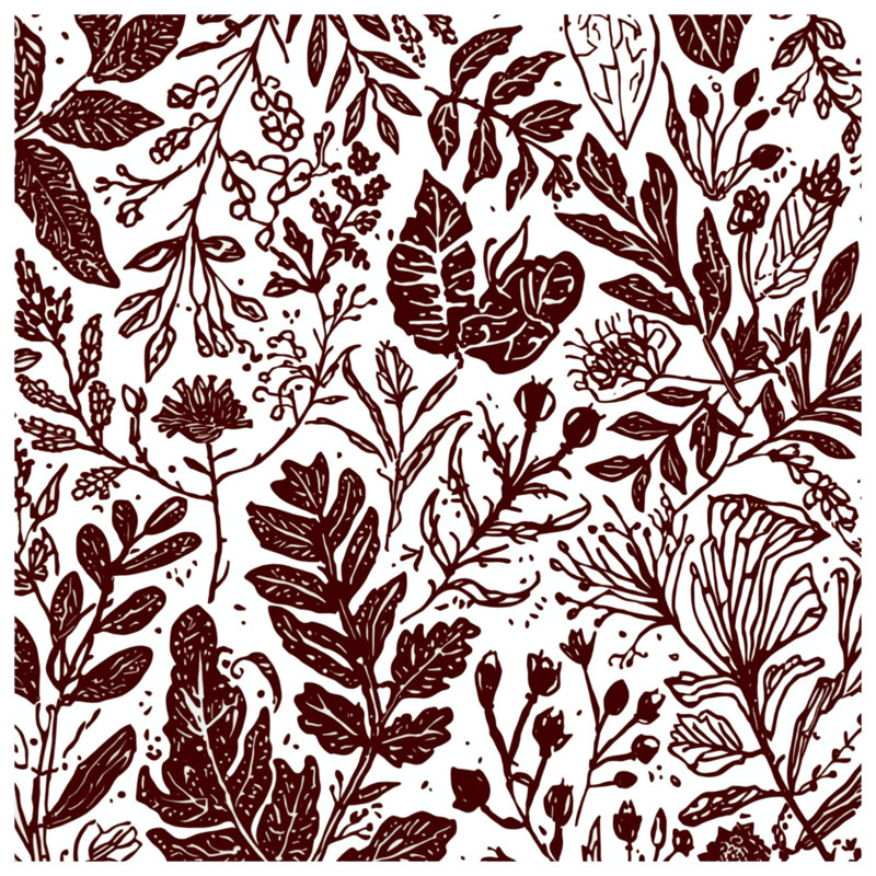 Tapis de bain Botanical, L 24 po x L 17 po