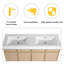 Meuble-lavabo 60 po avec lavabo en résine
