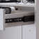 Modern Reception Desk With Open Shelving - Ideal For Offices And Waiting Areas