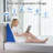 Avory Bed Wedge Pillow for Sleeping, Back Support and Leg Elevation, Height 7.5"/10"/12", 2 Pillowcases Included-1188888887