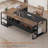 71" L-Shaped Executive Desk, Large Office Desk With Widen File Drawers and Power Outlets-743222529