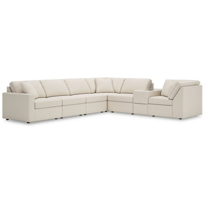 Canapé modulaire 7 pièces avec rangement Chobanyan