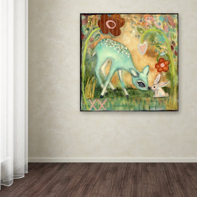 Berkley 'Kiss Kiss' Canvas Art