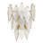 Rhombus Solid Brass Flush Mounted Sconce