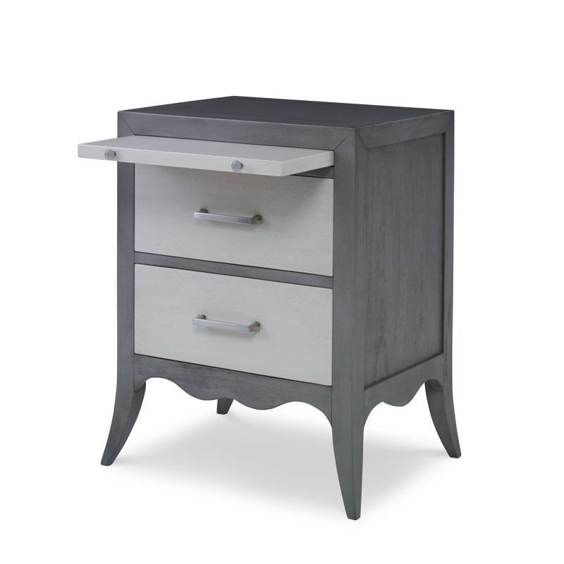 Beatrix 2 - Drawer Solid Wood Nightstand