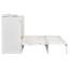 Grand lit escamotable avec grands tiroirs et port USB-121083021