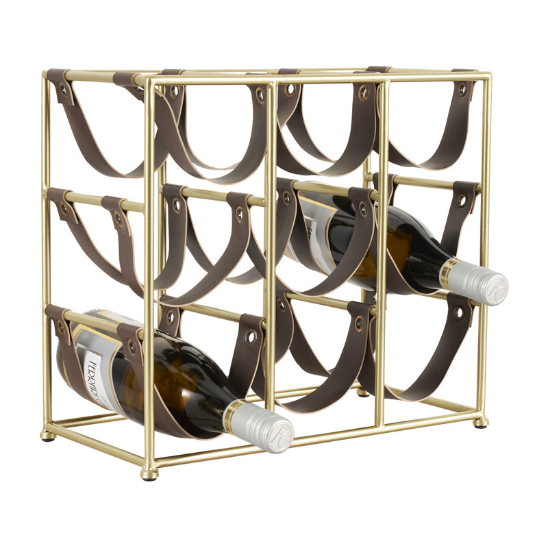 Support à vin Michellle, H 12,95 po x l 14,45 po x P 7,4 po