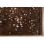 Tapis brun en laine noué à la main de conception unique 6 pi 0 po x 8 pi 7 po New Age