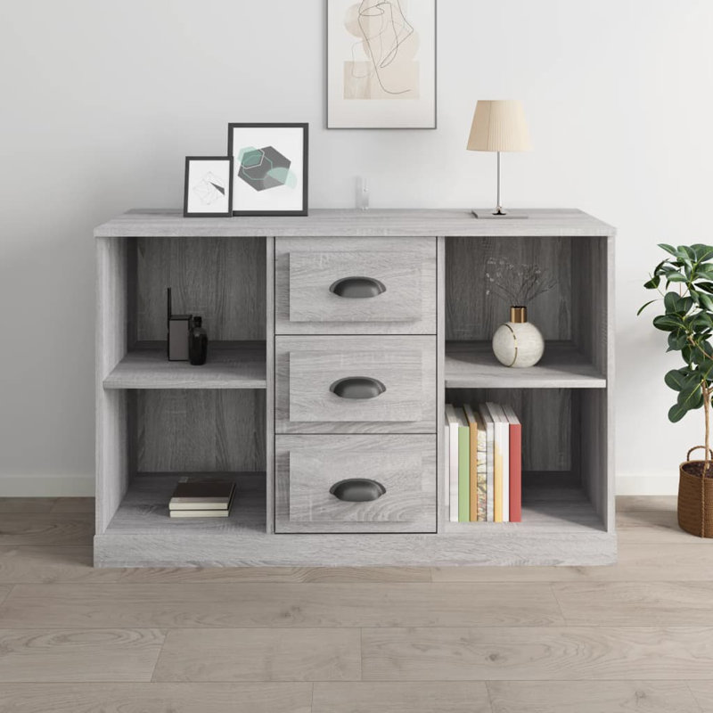 Pikulova 104.5cm Sideboard, Grey Sonoma