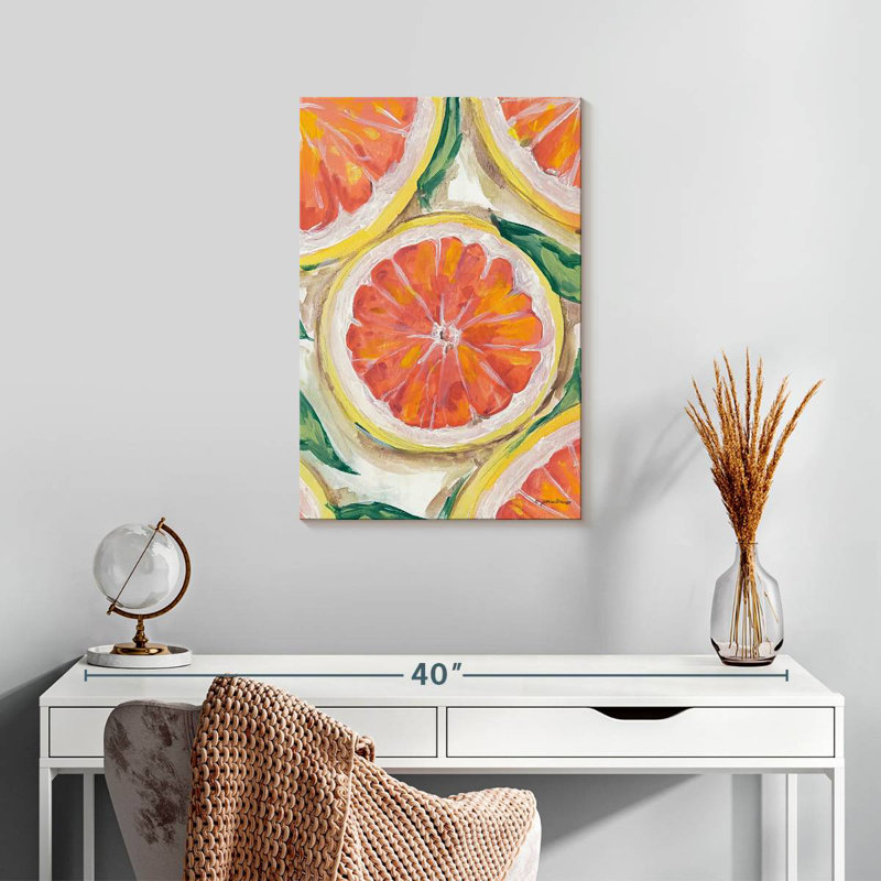 Yarlin Blood Orange, 24" H x 16" W
