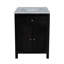 Celine 24 po W Meuble-lavabo en marbre brun café antique-127420424