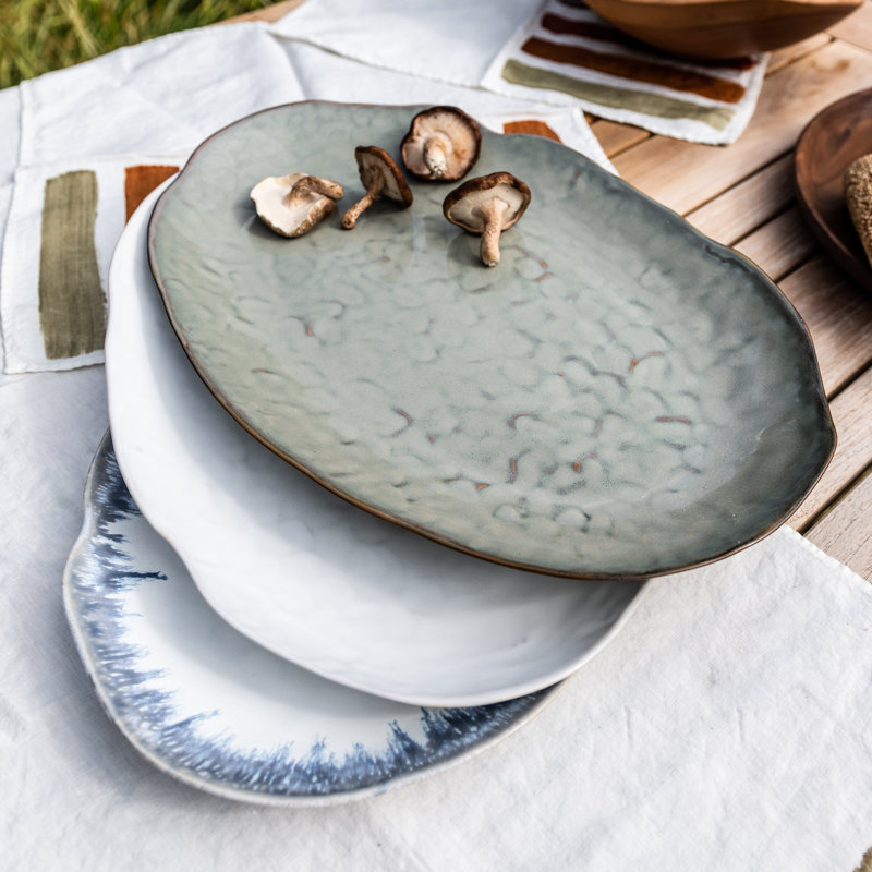 Burlington Oval Platter, Moss Glen