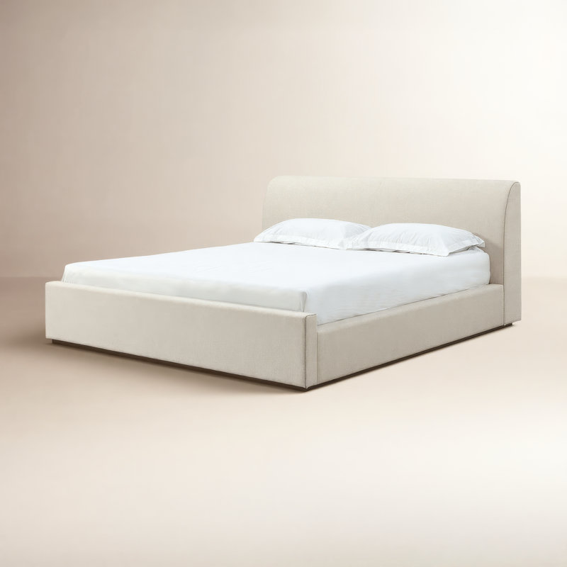 Upholstered Panel Bed, California King