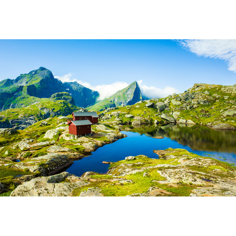 Lofoten Islands, Norway - Wrapped Canvas Print, 20cm H x 30cm W x 3.8cm D