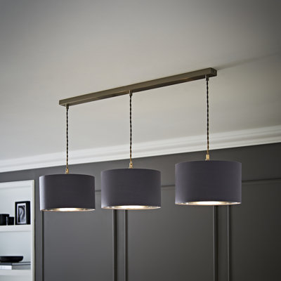 Albeiro 3 - Light Chrome Pendant
