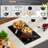 2 Burner Electric Cooktop, 12 Inch 1800w 110v Plug-in Ceramic Stove With Expandable Heating Zone