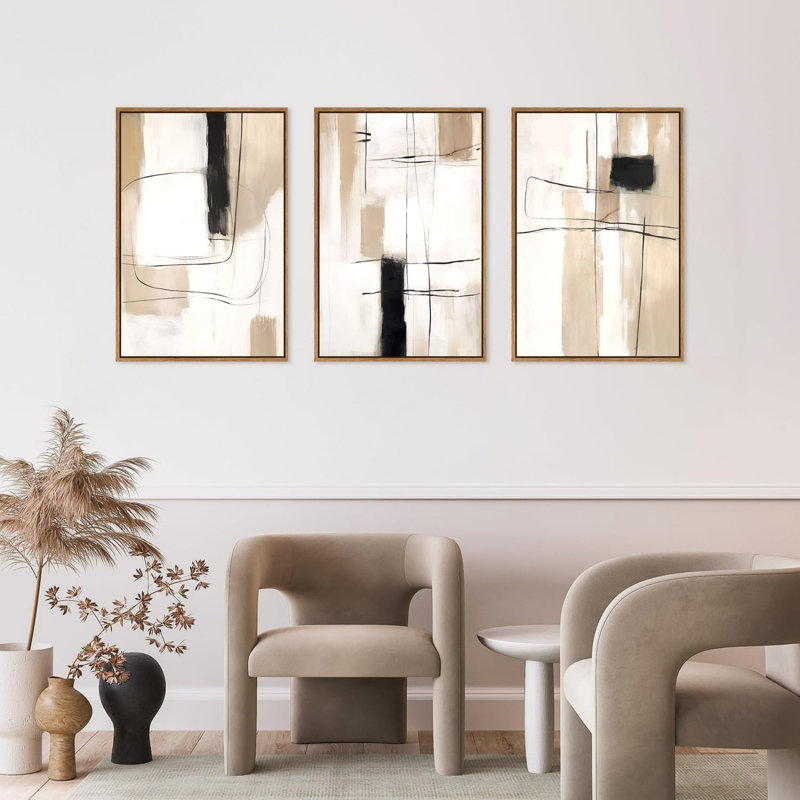 Abstract Canvas Wall Decor