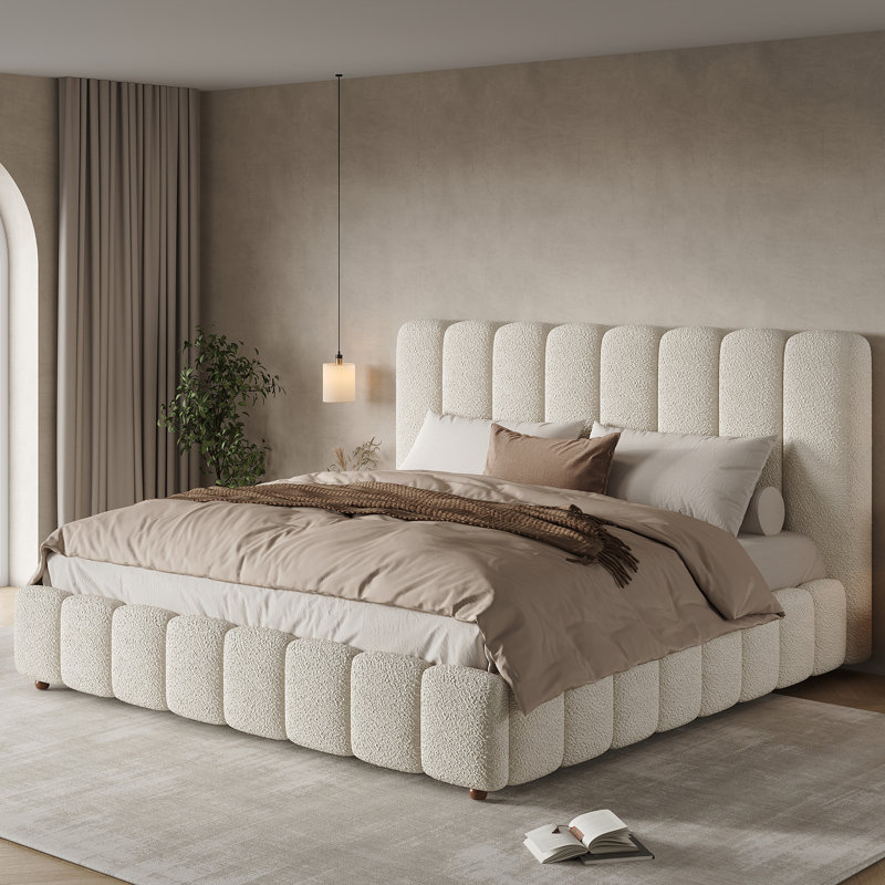 Metal Ottoman Storage Bed, Kingsize (5')