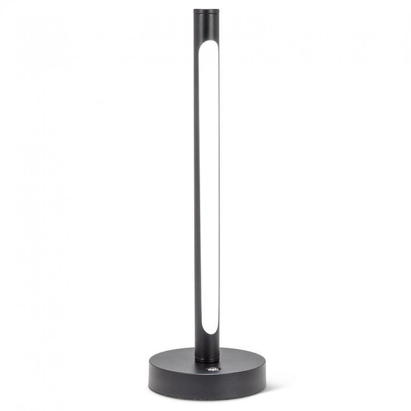 Slim Pole Table Lamp, Black