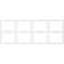 36.25'' H x 94.5'' W x 0.38'' D Expanded Cellular PVC Wainscot Panelling