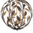Daphyne 4 - Light Single Globe Pendant