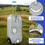 Réservoir d'eau portatif gris Edrosie Inc 40L avec grandes roues et poignée solide, gris