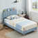 Twin Size Bed Frames With Storage Headboard