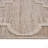 LOOM & LUXE Collection 8X10 Cream /Trellis Indoor/Outdoor Area Rug-1894148595