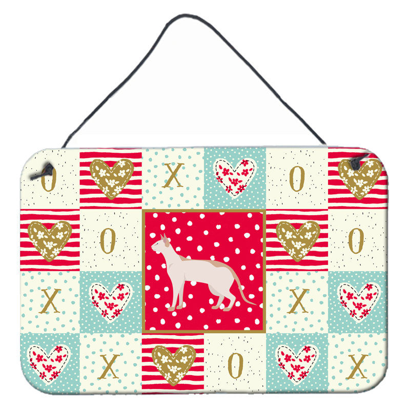 Décoration murale chat love, Colorpoint Shorthair 3