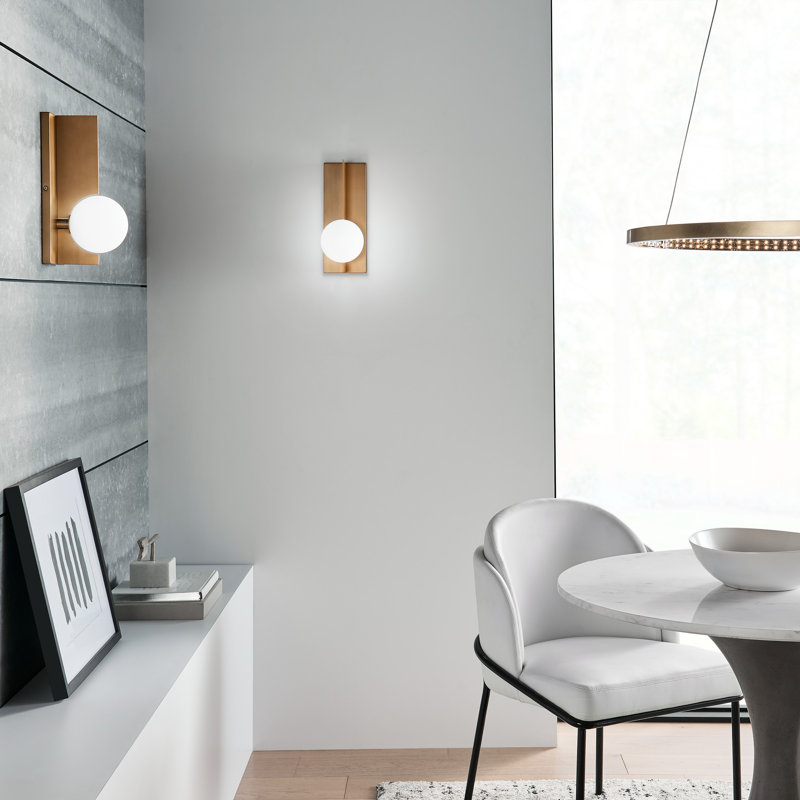 Orbel 1 - Light Corner Wall Light, Polished Nickel, No