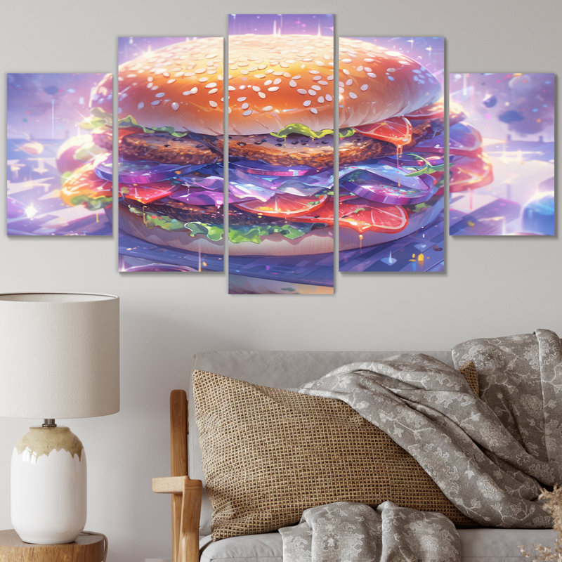 Traditional Food & Beverage Wall Decor on Metal