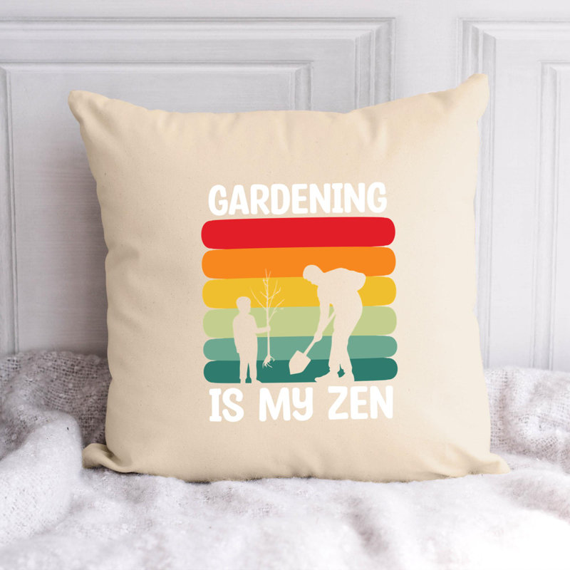 Coussin décoratif , H 16 po x l 16 po