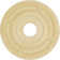 15 1/2"H x15 1/2"W x 1 1/4"D Ceiling Medallion