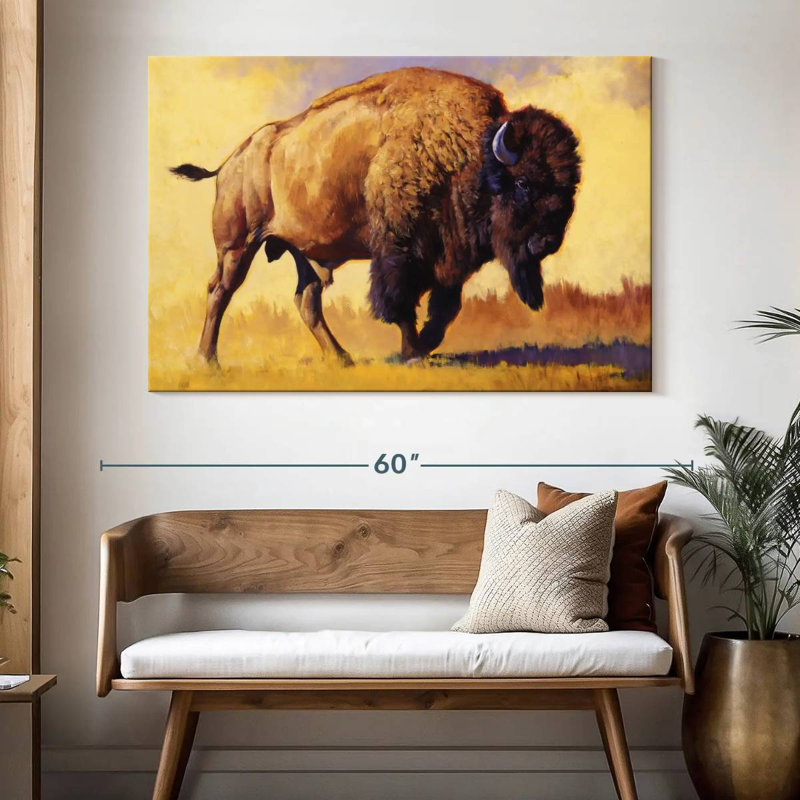 Brampt Tatanka, 34" H x 51" W