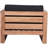 Anguilla Teak Patio Chair with Cushions-86506434