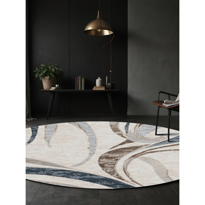 Machine Washable Gray Area Rug