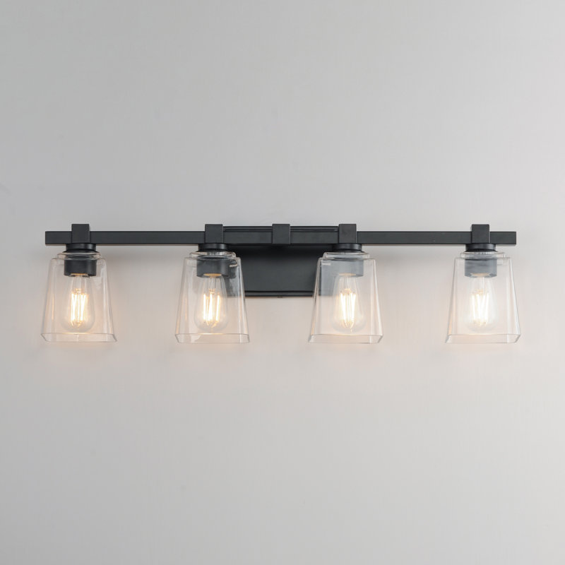 Cubos-Wall Sconce, Black
