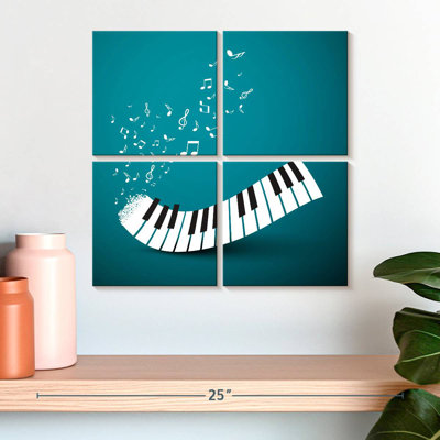 Notes de clavier de piano Abarca